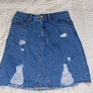 Denim Skirt